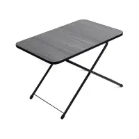 Стол туристический складной, 75&times;50&times;50/62 см, ЛДСП, цвет ясень чёрный