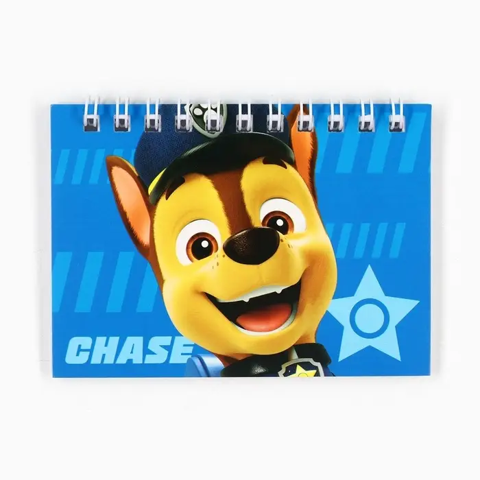 Блокнот А7, 28 л., набор 4 шт., &laquo;Щенячий патруль&raquo;