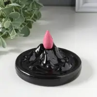 Подставка для благовоний &laquo;Горы&raquo;, стелющийся дым, 10&times;10&times;2 см