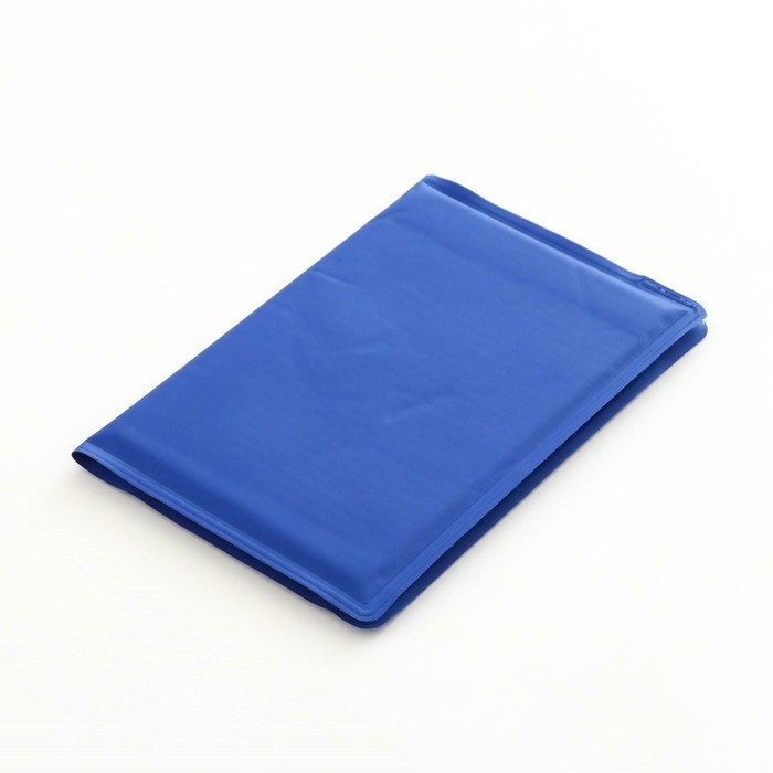 Коврик охлаждающий (гель), 40 х 30 см, синий Коврик охлаждающий (гель), 40 х 30 см, синий