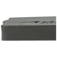 Доска для плавания ONLYTOP, 40&times;27.5&times;3.5 см, серая