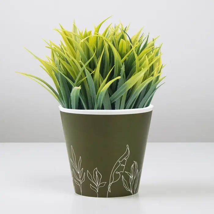 Кашпо для цветов «Flower», 0,8 л Кашпо для цветов «Flower», 0,8 л