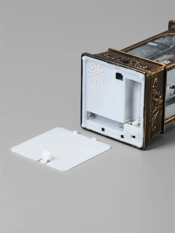 Фигура светодиодная фонарь  Фигура светодиодная фонарь "Снеговик", 21х8,5х8,5 см, AAAx3, Т/БЕЛЫЙ