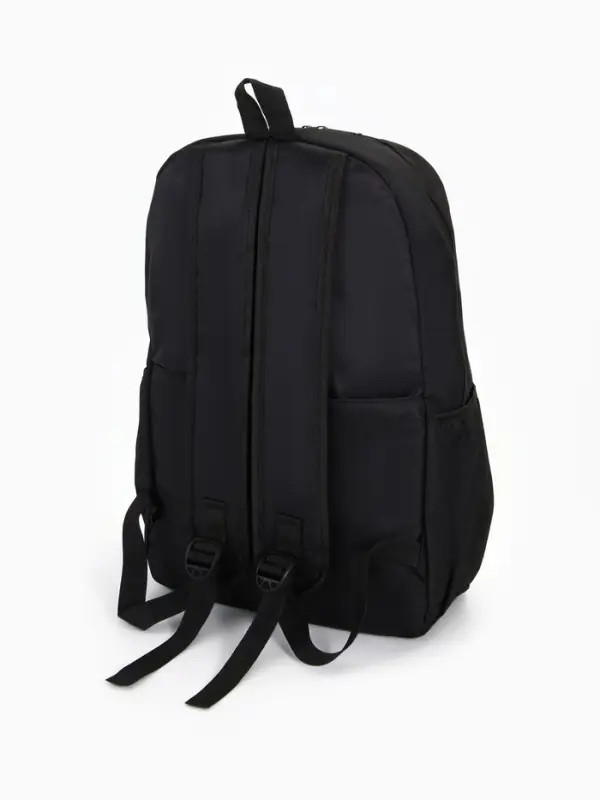 Рюкзак молодёжный на молнии, с карманами, с цифрой 13, размер 31&times;15&times;45 см, чёрный