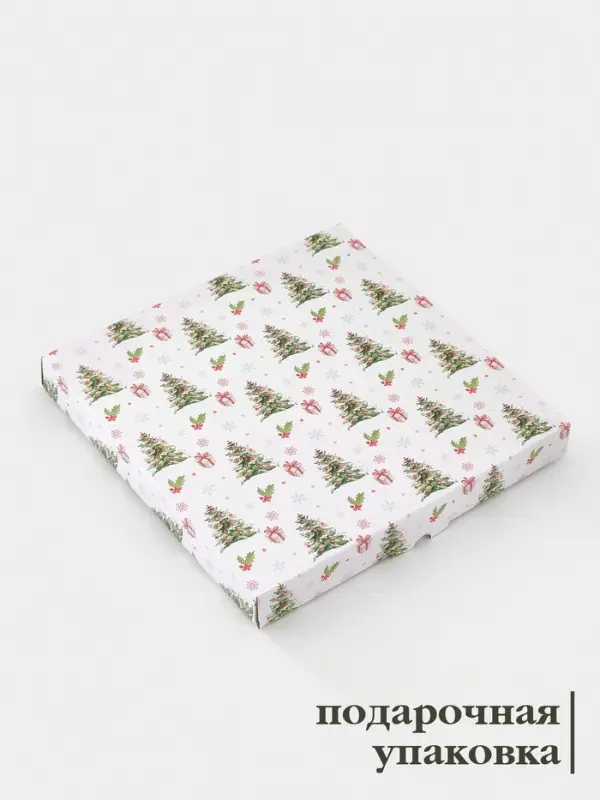 Блюдо сервировочное с бортиком Блюдо сервировочное с бортиком "Зверьки в лесу" 25 см