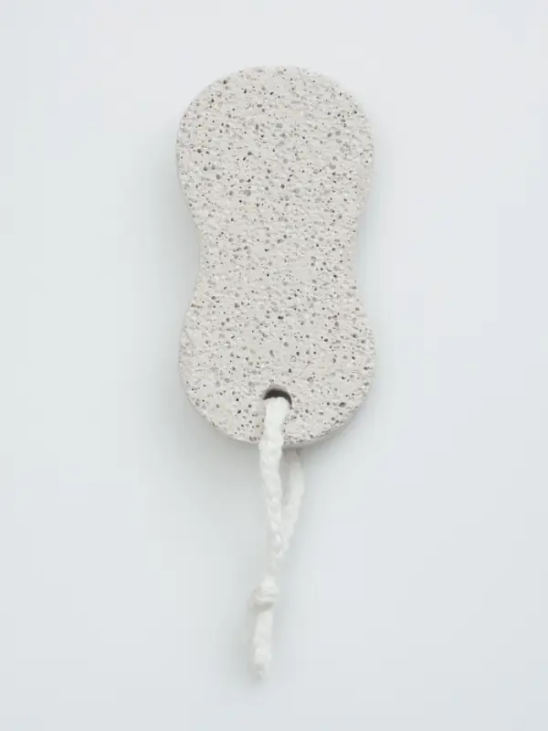 Пемза для педикюра «Бесконечность», с подвесом, 9.5×4.5 см, в коробке, МИКС