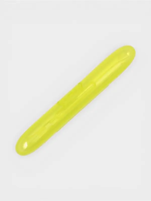 Футляр для зубной щётки, 21&times;3.1&times;3 см, жёлтый