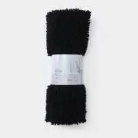 Коврик для дома LaDо́m, букли, плотность 1400 г, 50&times;80 см, графитовый