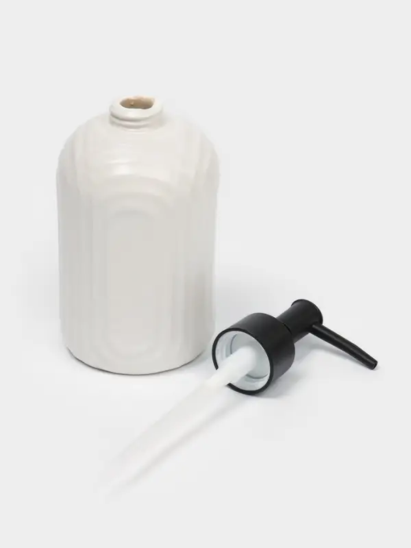 Набор для ванной SAVANNA &laquo;Волна&raquo;, 3 предмета, дозатор для мыла, стакан, мыльница