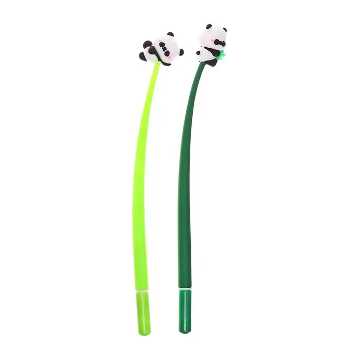 Ручка - прикол гелевая «Панда», синий стержень, МИКС Ручка - прикол гелевая «Панда», синий стержень, МИКС