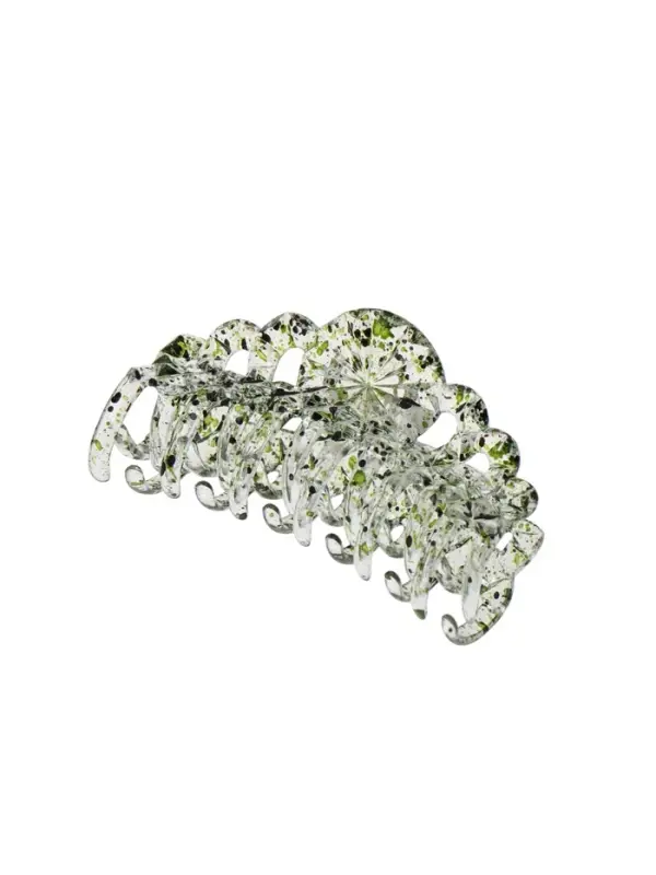 Крабик для волос &laquo;Бетуль&raquo;, узор, 9 см, МИКС