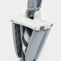 Швабра с отжимом Twist Raccoon, насадка из микрофибры 36&times;14 см, стальная нержавеющая ручка 125 см