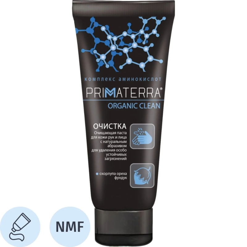 Паста очищающая Primaterra ORGANIC CLEAN с натур абраз 200мл