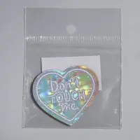 Термонаклейка на одежду «Dont touch me», 5 х 4,3 см