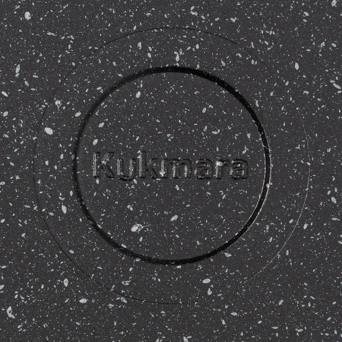 Кастрюля-жаровня KUKMARA, 5 л, d=28 см, антипригарное покрытие, литой алюминий, серая