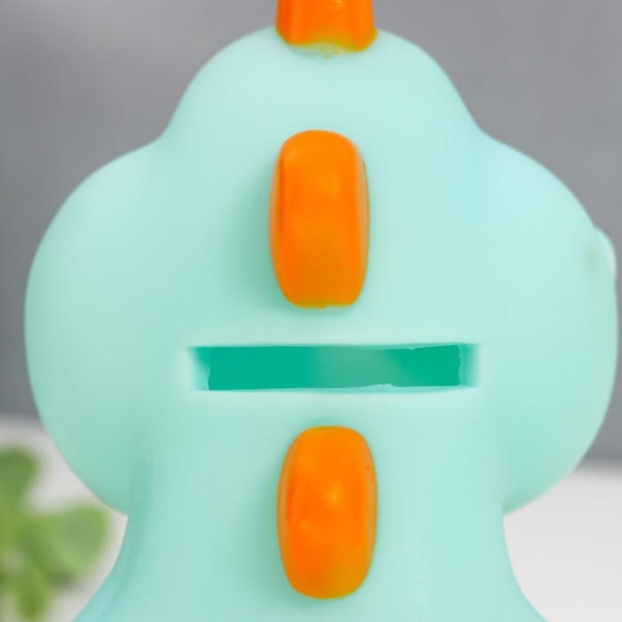 Копилка пластик Копилка пластик "Зубастый динозавр" МИКС 8,5х13х18 см