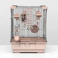 Клетка для птиц &laquo;Пижон&raquo; №100, разборная, 42&times;30&times;37 см, укомплектованная, бежевая