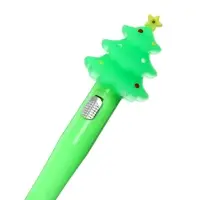 Ручка-прикол Calligrata &laquo;Новый год&raquo;, светящаяся, чёрный стержень, гелевая, подарочная, МИКС