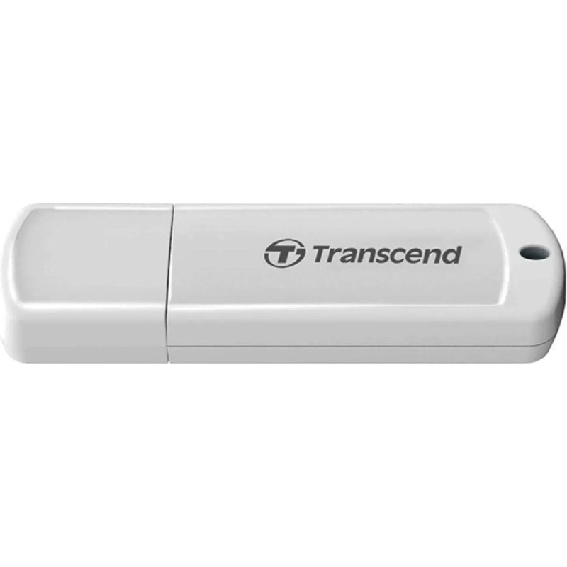 Флеш-память Transcend JetFlash 370, 64Gb, USB 2.0, бел, TS64GJF370