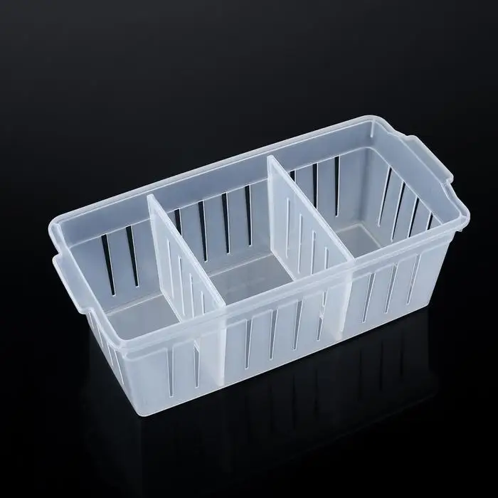 Органайзер пластиковый для хранения «Решение», 30,5×14,5×10,5 см, со съёмными перегородками, цвет МИКС