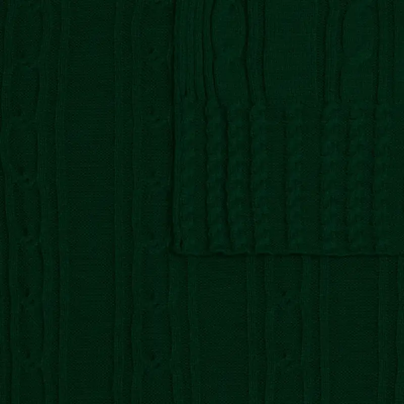 Плед Remitti, темно-зеленый (хвойный) Плед Remitti, темно-зеленый (хвойный)