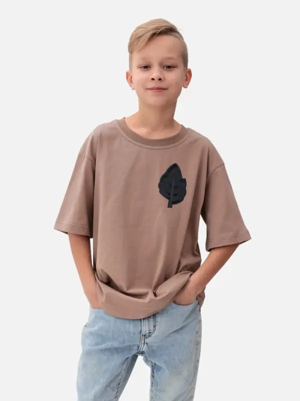 Термоаппликация «Лист», 10.5×6.5 см, чёрная Термоаппликация «Лист», 10.5×6.5 см, чёрная