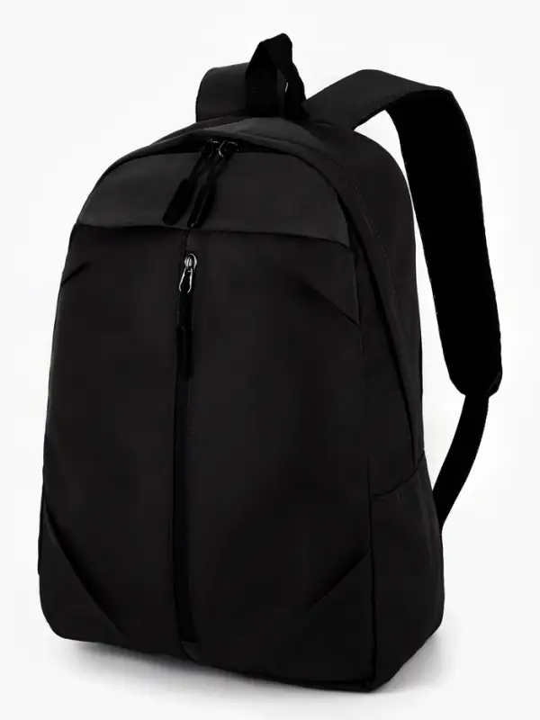 Рюкзак 28*13*39 см, 1 отд 3н/карм, Однотон, черный