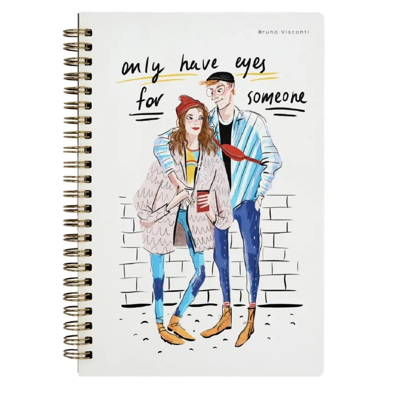 Бизнес-тетрадь А5, Bruno Visconti MY EYES ON YOU60л.клетка 7-60-201/10