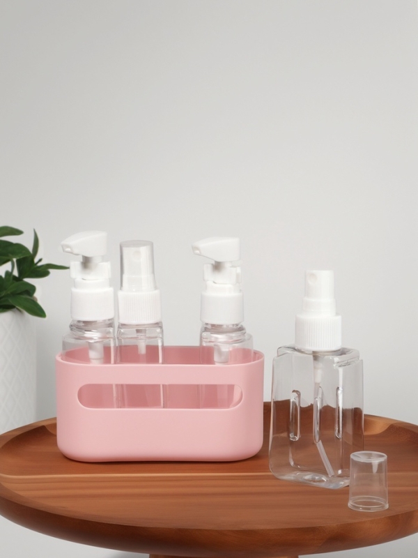 Набор в конт 4 пр: 2 бут с расп-50 мл, 2 бут с доз-50мл пластик роз накл ОТ Набор в конт 4 пр: 2 бут с расп-50 мл, 2 бут с доз-50мл пластик роз накл ОТ