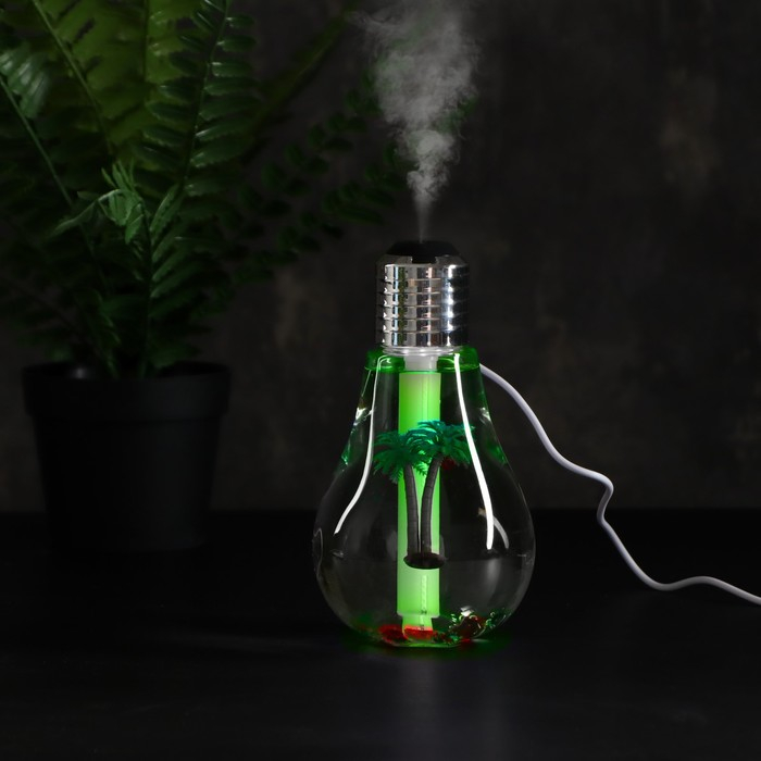 Увлажнитель воздуха Luazon LHU-06, ультразвуковой, 400 мл, 2 Вт, USB, портативный, микс Увлажнитель воздуха Luazon LHU-06, ультразвуковой, 400 мл, 2 Вт, USB, портативный, микс