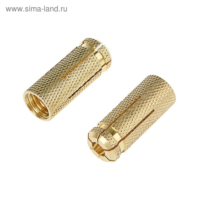 Анкер забиваемый латунный, М12, в упаковке 100 шт.