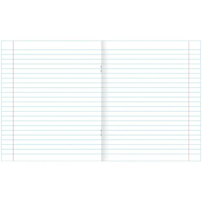 Тетрадь 12 листов в линейку «Зелёная обложка» обложка 60 г/м², белые листы