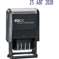 Датер автомат. пласт. S220 шрифт 4мм месяц букв. (аналог 4820)Colop