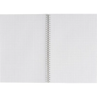 Бизнес-тетрадь Attache Cristal,120л,клет,А4,спир,обл.мел.карт