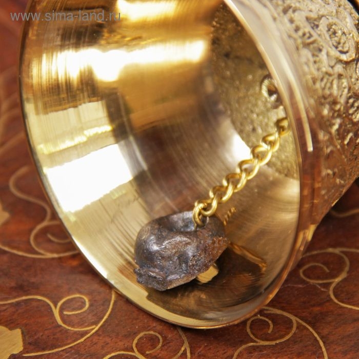 Колокольчик латунь  Колокольчик латунь "Бутон" 14,2х6,2х6,2 см