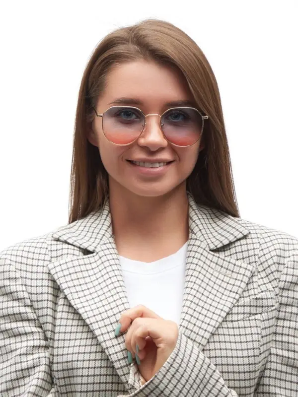 Очки солнцезащитные женские &laquo;OneSun. Панто&raquo;, uv 400, линза 4.5&times;5 см, градиент