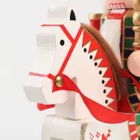 Фигурка из дерева &laquo;Щелкунчик на лошадке&raquo;, 28 см