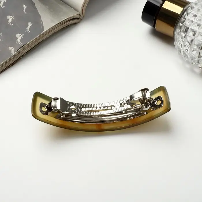 Заколка - автомат для волос «Авиор», волна красок, 9 см, МИКС Заколка - автомат для волос «Авиор», волна красок, 9 см, МИКС