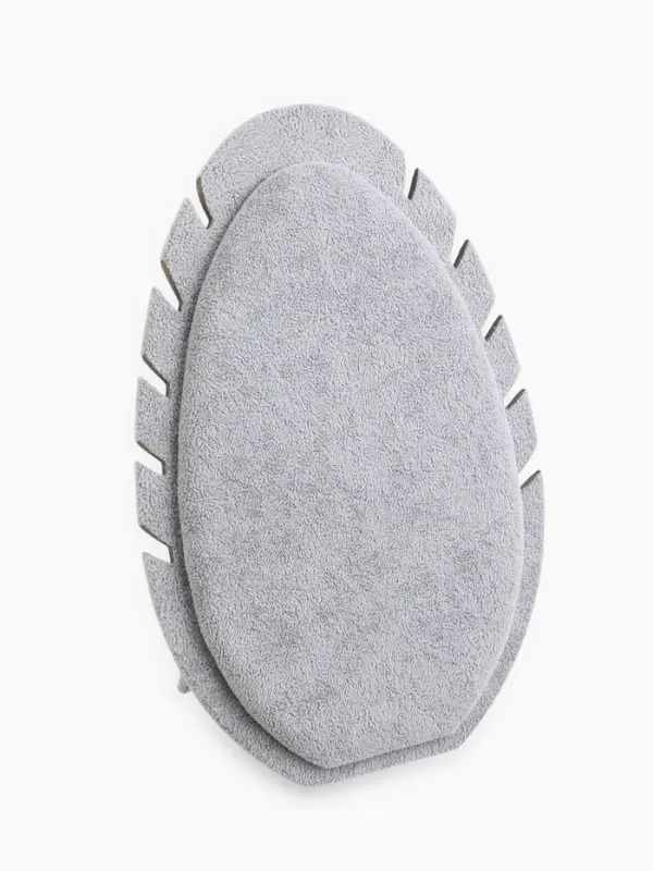 Подставка под кулоны и цепочки &laquo;QF. Овал&raquo;, 5 мест, 20&times;1.5&times;28 см, серая