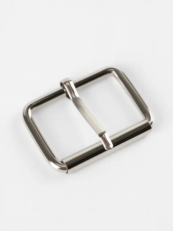 Пряжка проволочная, 4.6&times;3.4 см, 38 мм, 5 шт., цвет серебряный