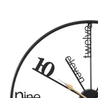 Часы настенные интерьерные &laquo;Рединг&raquo;, серия: Лофт, металл, бесшумные, плавный ход, d=59 см, от батарейки 1&times;АА