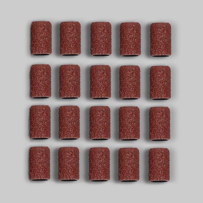 Насадки для педикюра, 20 шт, абразивность 80 Насадки для педикюра, 20 шт, абразивность 80