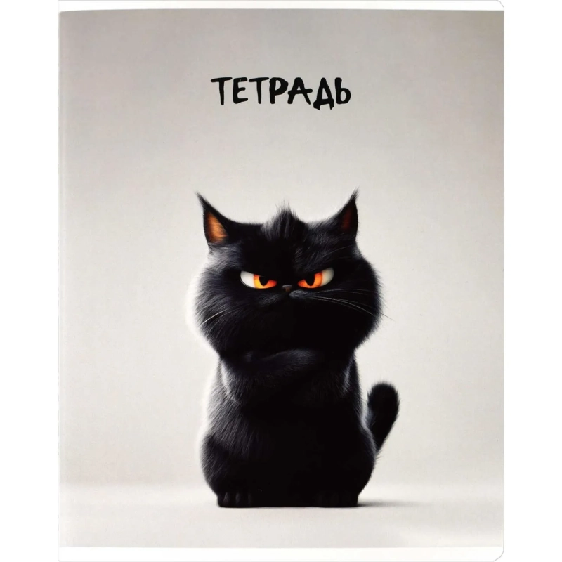 Тетрадь 48л,в ассорт.СЕРДИТЫЕ ЗВЕРИ А5+,клетка, мягкий переплёт,ТВИН 68552