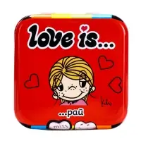 Конфеты освежающие Love is, в форме сердца, со вкусом клубники, 20 г