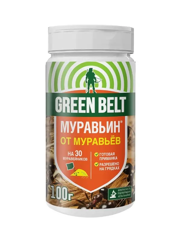 Средство Муравьин туба, 100 г, «ГРИН БЭЛТ» Средство Муравьин туба, 100 г, «ГРИН БЭЛТ»