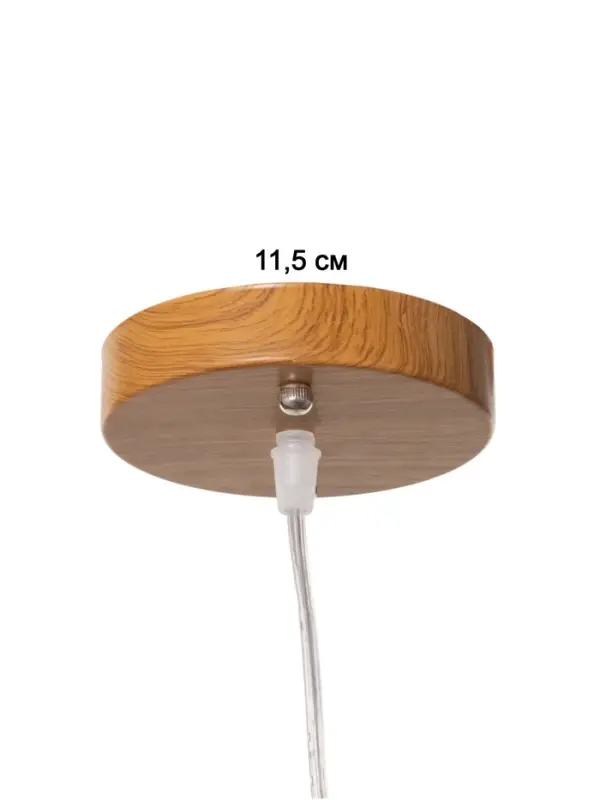 Светильник BayerLux ЭКО &laquo;Кира&raquo;, 1&times;40 Вт, Е27, коричневый, 20&times;20&times;100 см