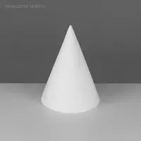 Геометрическая фигура &laquo;&lrm;КОНУС&raquo;, 20 см, гипсовая