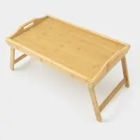 Столик - поднос для завтрака со складными ножками Катунь, 50&times;30&times;23 см, бамбук