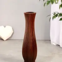 Ваза напольная &laquo;Чедвиг&raquo;, 57&times;13 см, керамика, коричневая