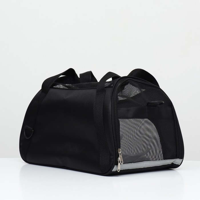 Сумка-переноска сетчатая, 48 х 26 х 31 см, черная Сумка-переноска сетчатая, 48 х 26 х 31 см, черная